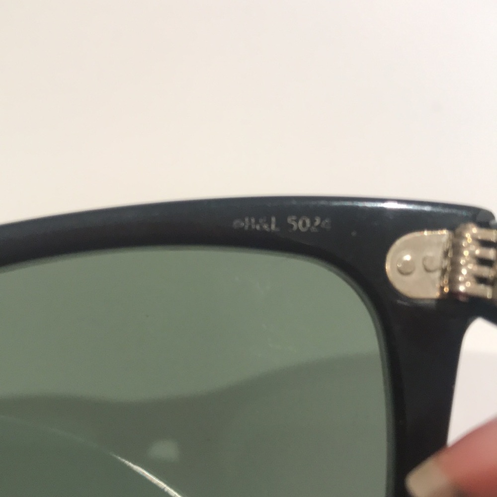Vintage Bausch & Lomb Ray Ban Wayfarers - Picture 7 of 7